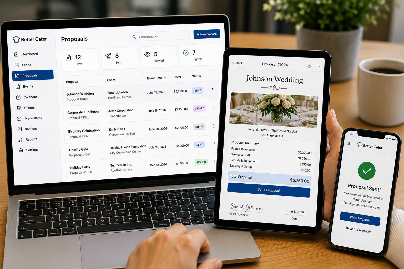 AI catering software helping automate proposals and menu recommendations